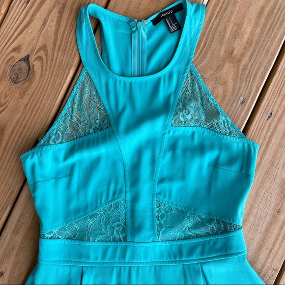 Lace Cut-Out - Razor Back Mini Dress! - Picture 2 of 3